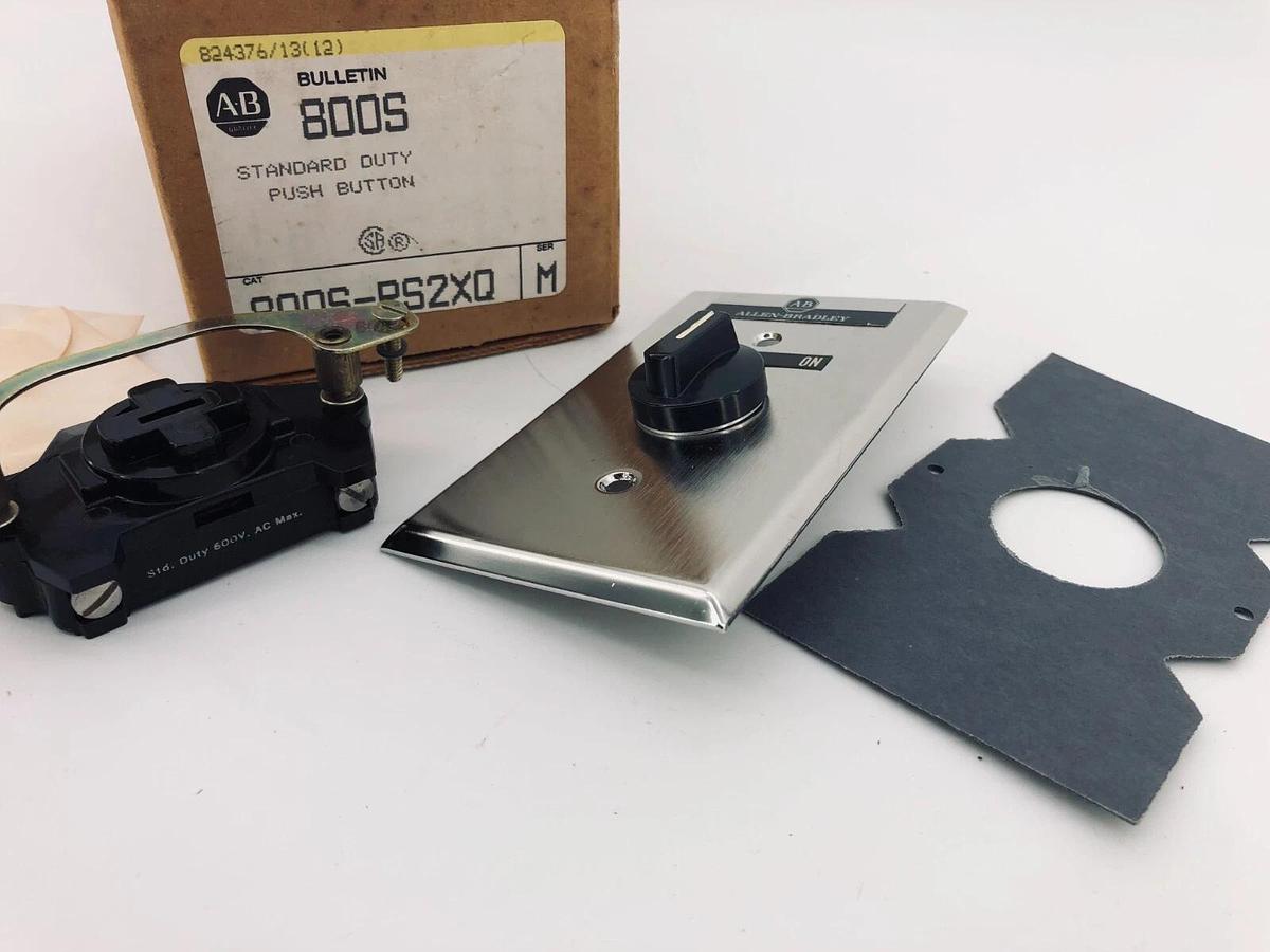 Allen Bradley 800S-RS2XQ Push Button On-Off Standard Duty