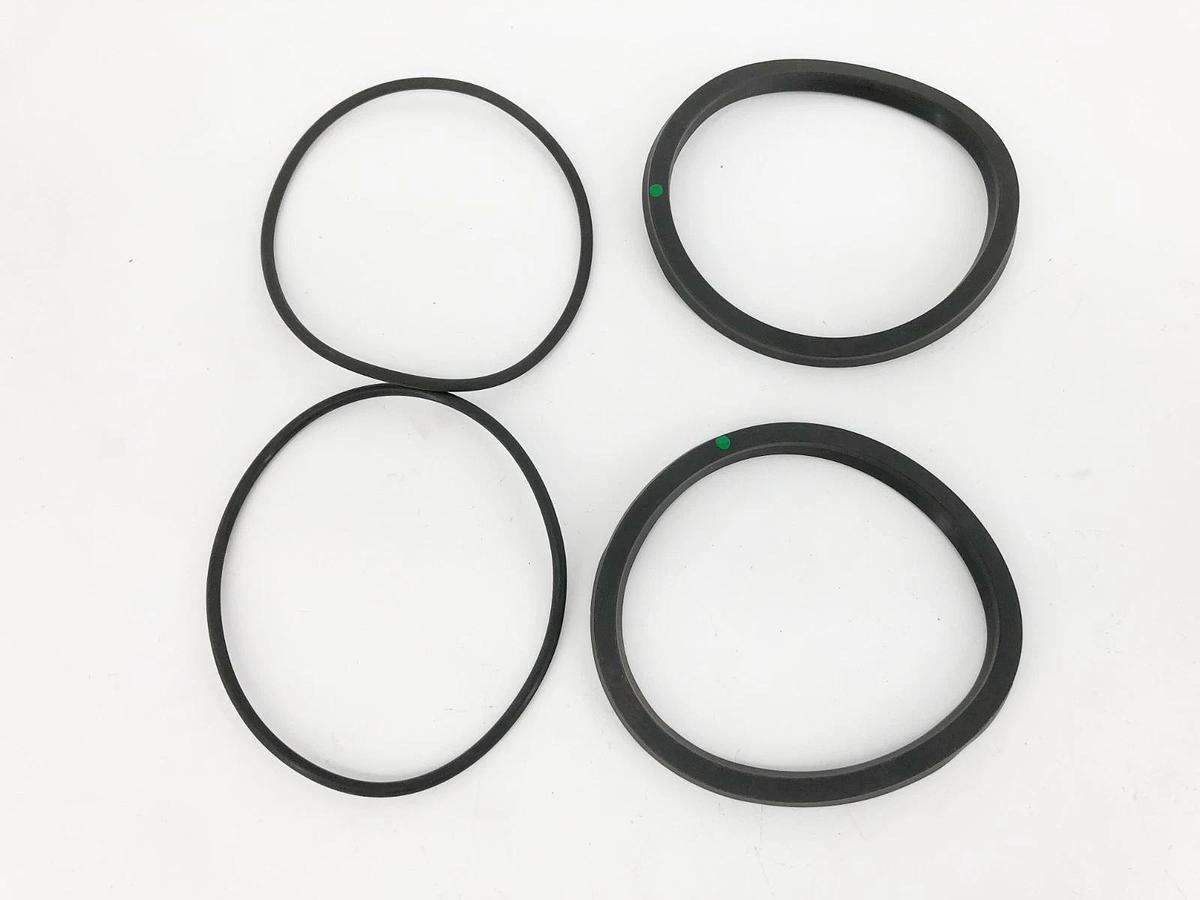 New Parker PK4002A005 4" Viton Piston Seal Kit