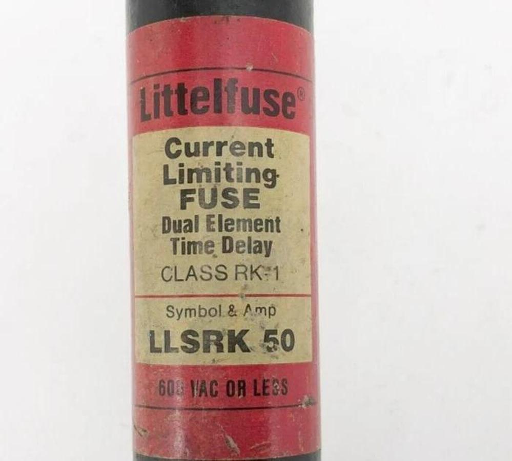 Lot of 3 New Littelfuse LLSRK50 Time Delay Fuses 600V 50A