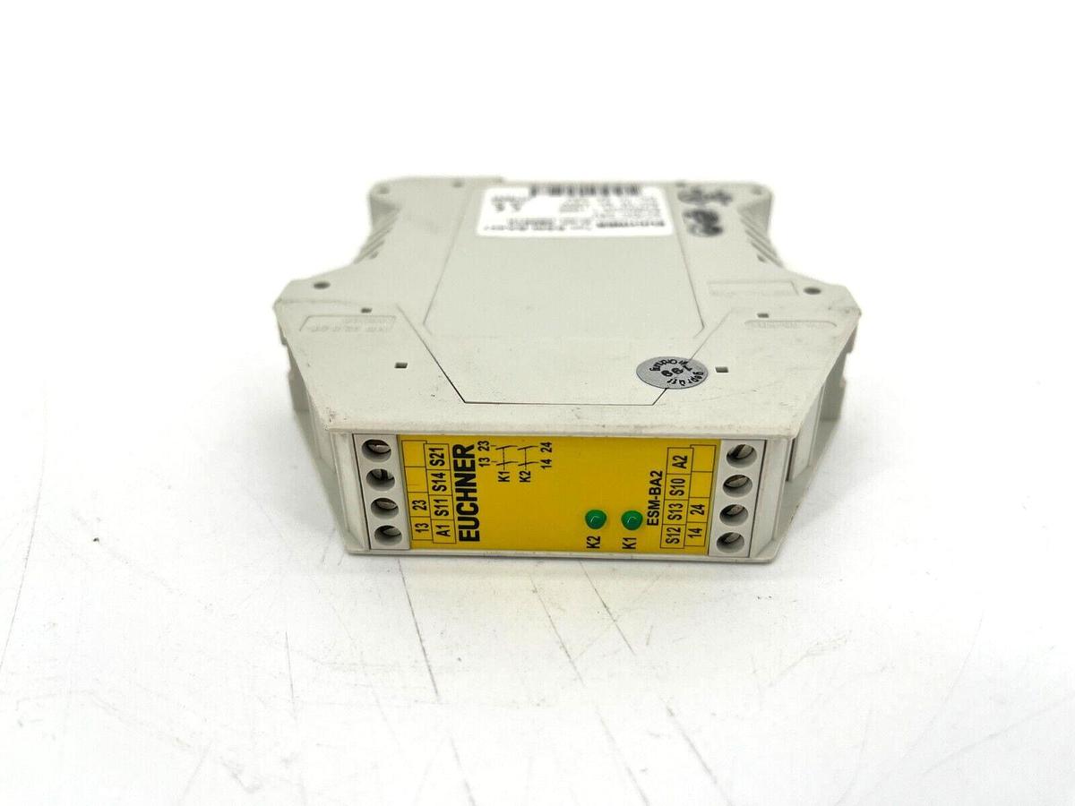 New Euchner ESM-BA201 Safety Relay 085610 24V 2 Contacts