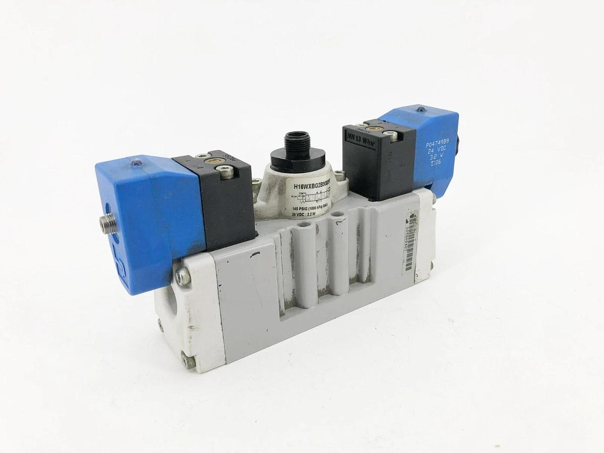 Used Parker H16WXBG2B9000FC Solenoid Valve 24VDC 3.2W