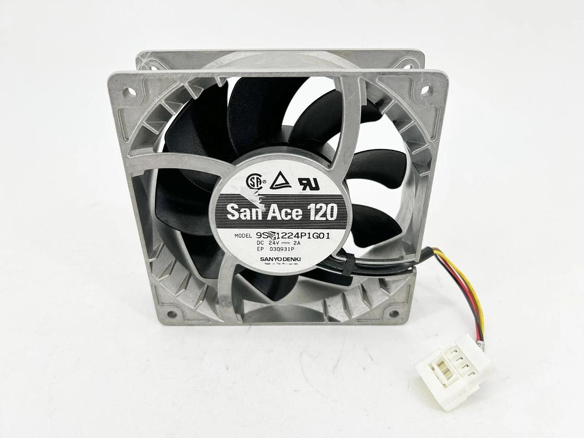 New Sanyo 9SG1224P1G01 Axial Fan 24VDC 2A San Ace 120