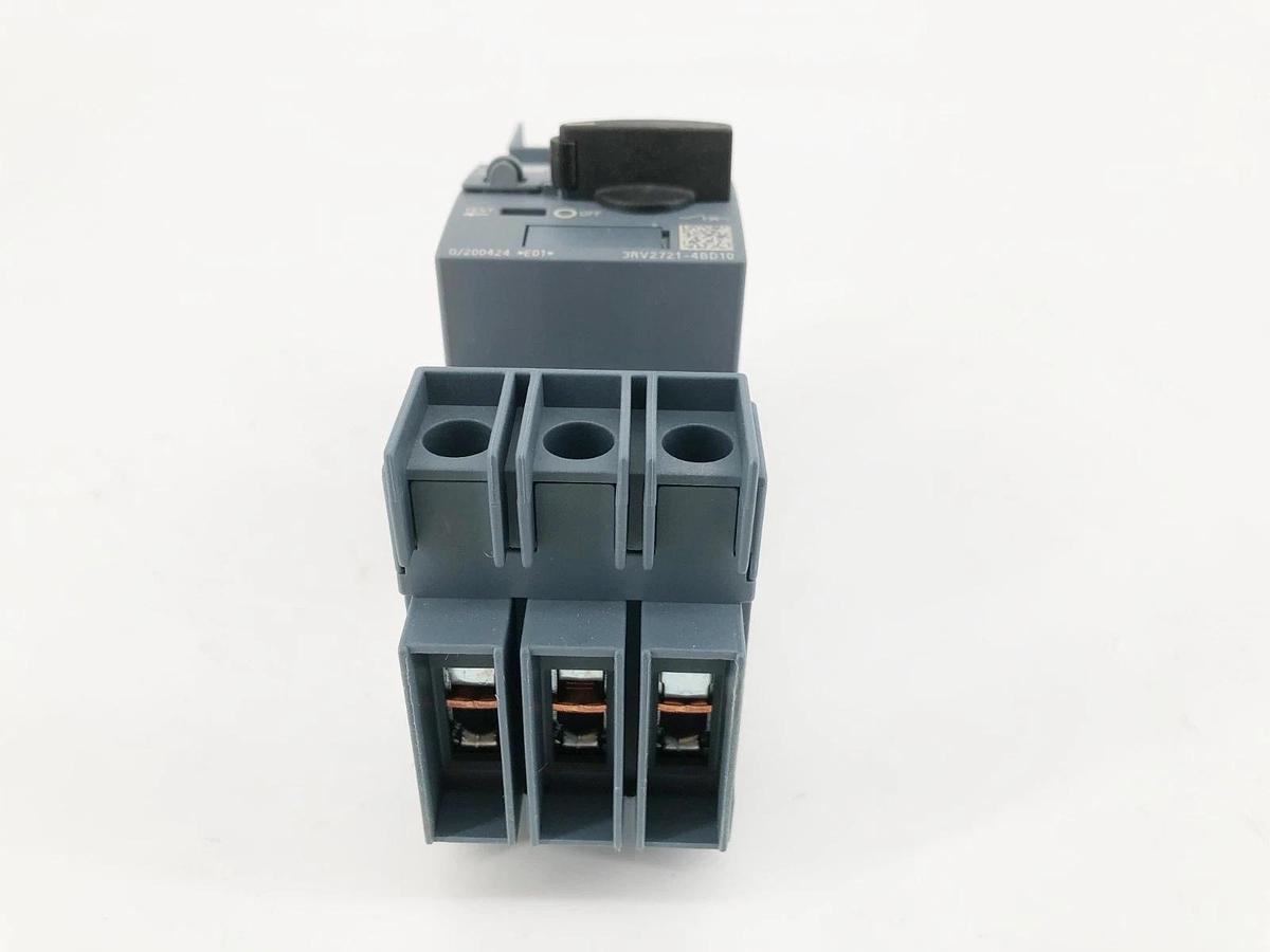 New Siemens 3RV2721-4BD10 Circuit Breaker 20A Size S0 UL489
