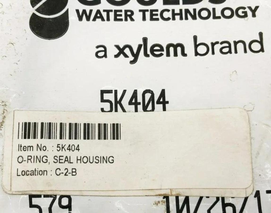 New Goulds 5K404 O-Ring NSF-61 Viton
