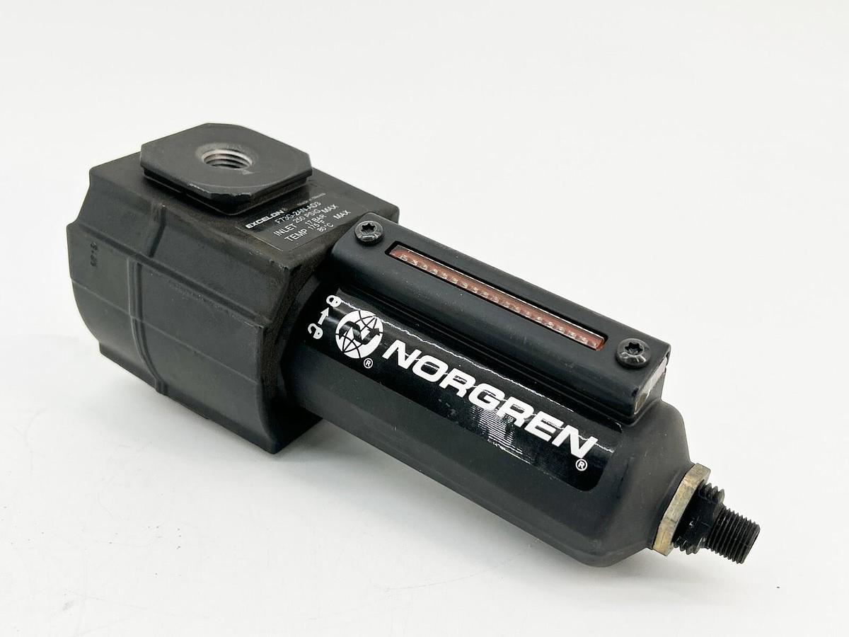 New Norgren F73G-2AN-AD3 Pneumatic Filter 1/4" Port 40 Micron 73 Series - No Box