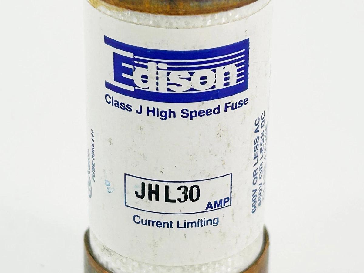 New Edison JHL30 Highspeed Current Limiting Drive Fuse 30A 600V Class J - No Box
