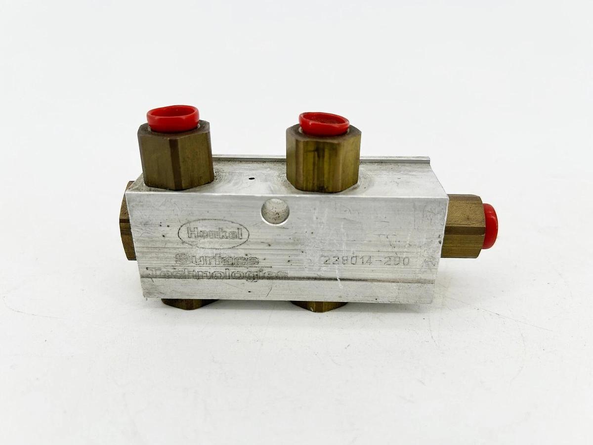 New Hankel Surface Technologies 228014-290 Valve Manifold