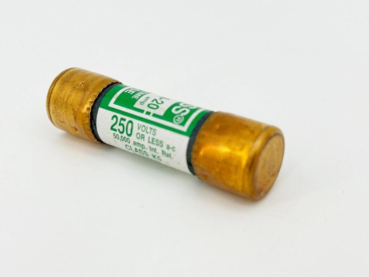 New Lot of 3 Bussmann NON-20 One Time Fuse Fast Acting 20A 250V K5
