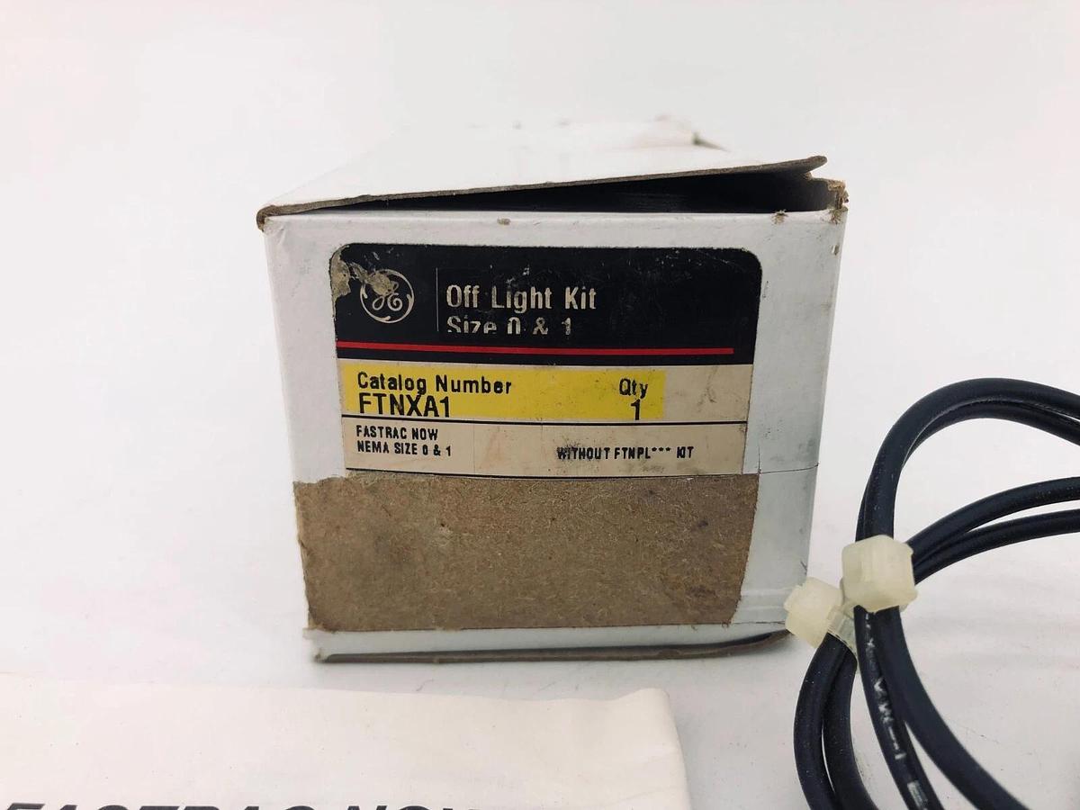 New General Electric GE FTNXA1 Off Light Kit Size 0 -1 600V