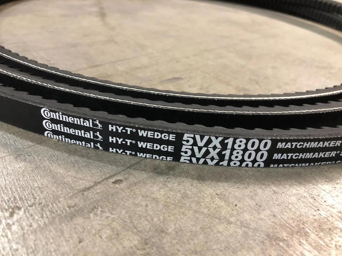 New Continental 5VX1800 HY-T Wedge V-Belt - No Box