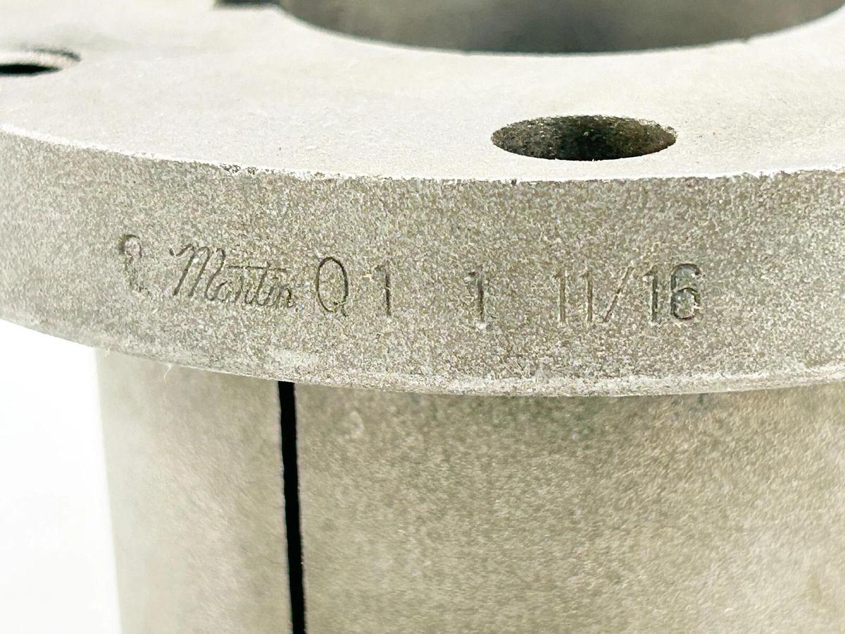 New Martin Q1 1 11/16 Split Taper Bushing 1.6875" Bore 4.125" FLG