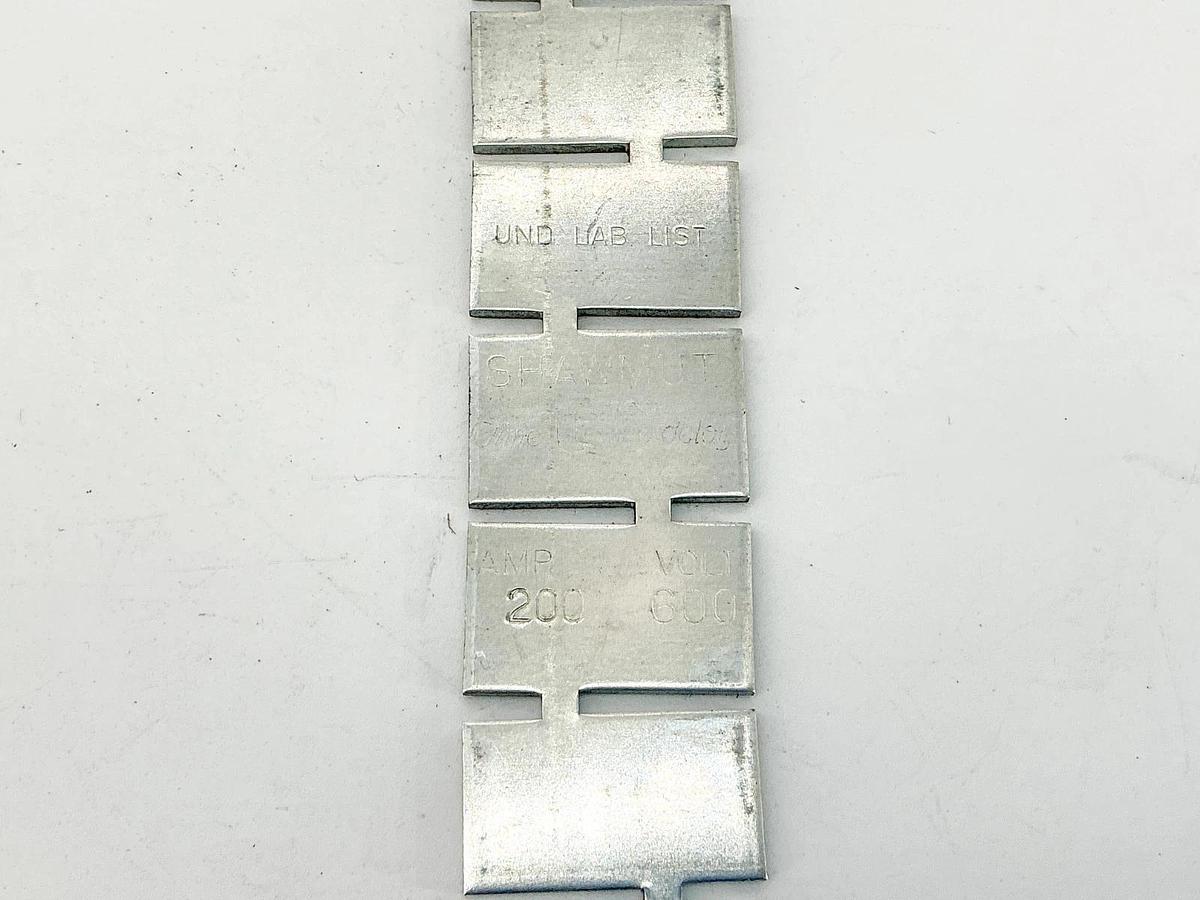 Used Lot of 4 RLS200 Renewable Fuse Links 200A 600V