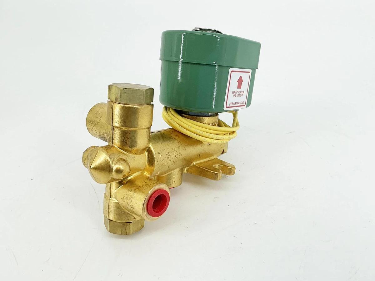 New Asco 8300D058U Solenoid Valve 60PSI 1/4" Pipe 36.2W 24VDC