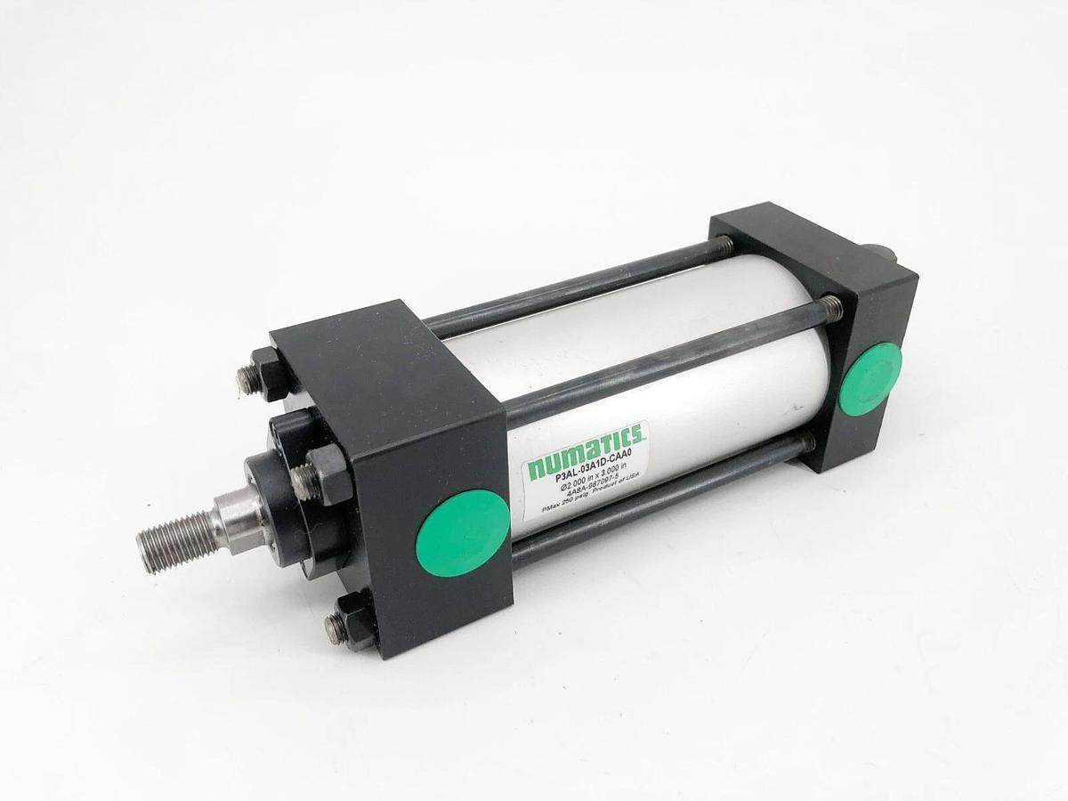 New Numatics P3AL-03A1D-CAA0 Pneumatic Cylinder 2" Bore 3" Stroke - No Box