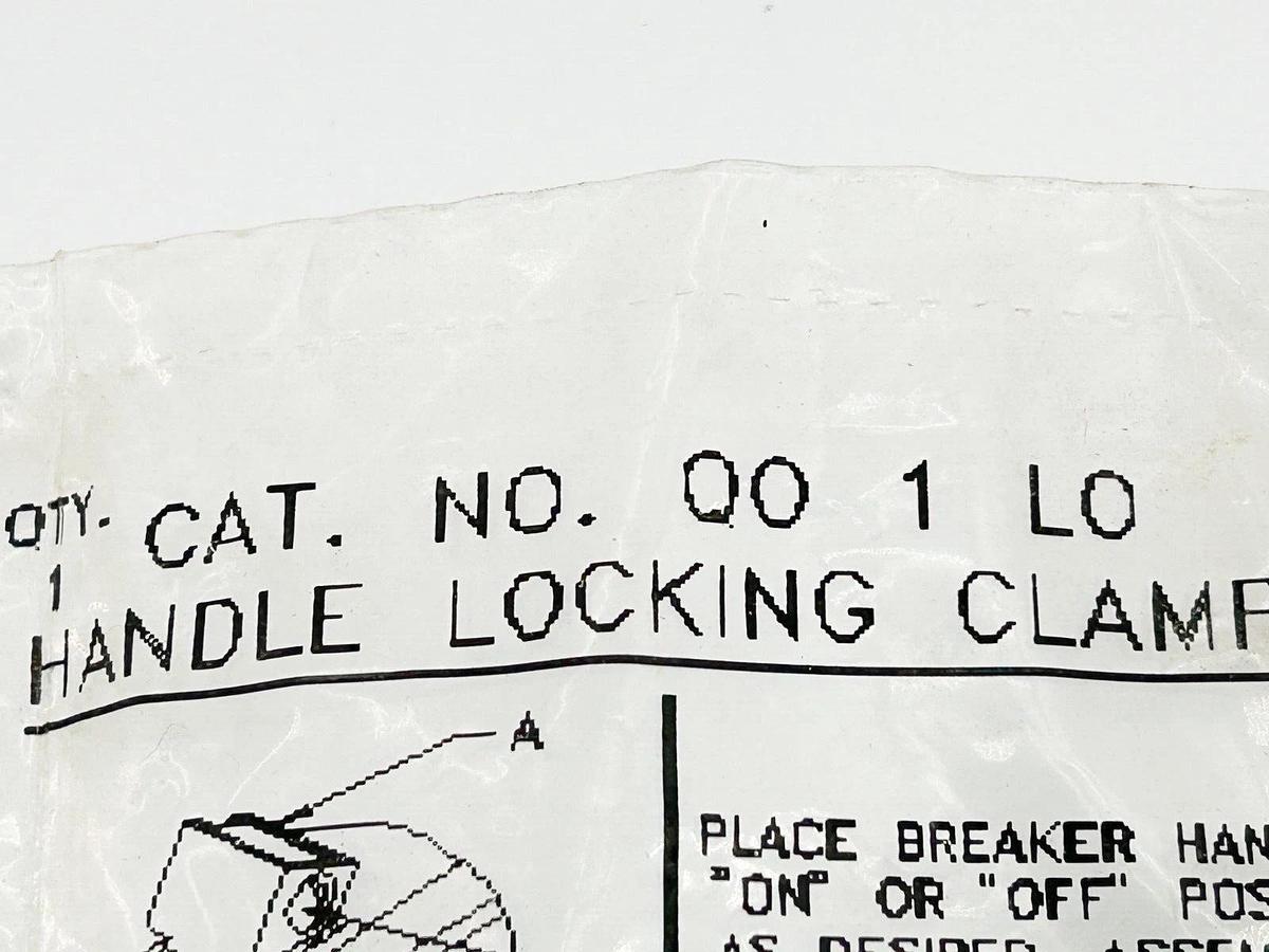 New Lot of 8 Square D QO1LO Load Center Clamp QO Series