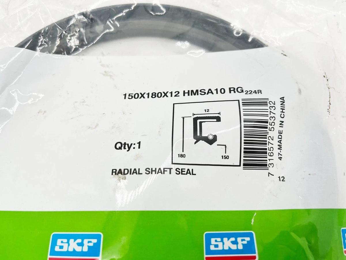New SKF CR 150x180x12 HMSA10 RG Radial Shaft Oil Seal 150mm Bore
