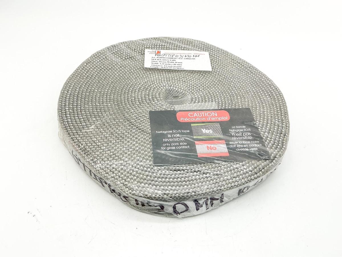 New PBI 4640901111000981 NEFA Glass Tape .4mm Thick 50' Length