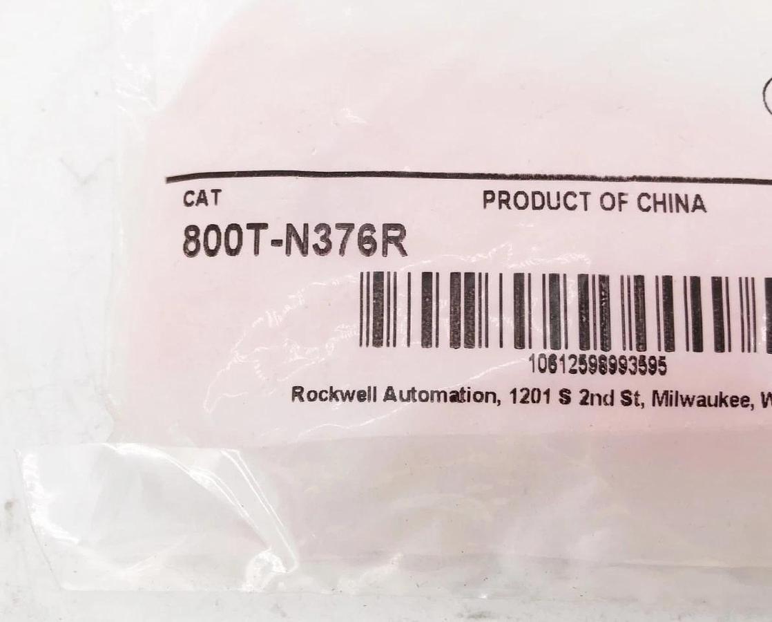 New Allen-Bradley 800T-N376R Ser. A Red Pilot Light LED Lamp