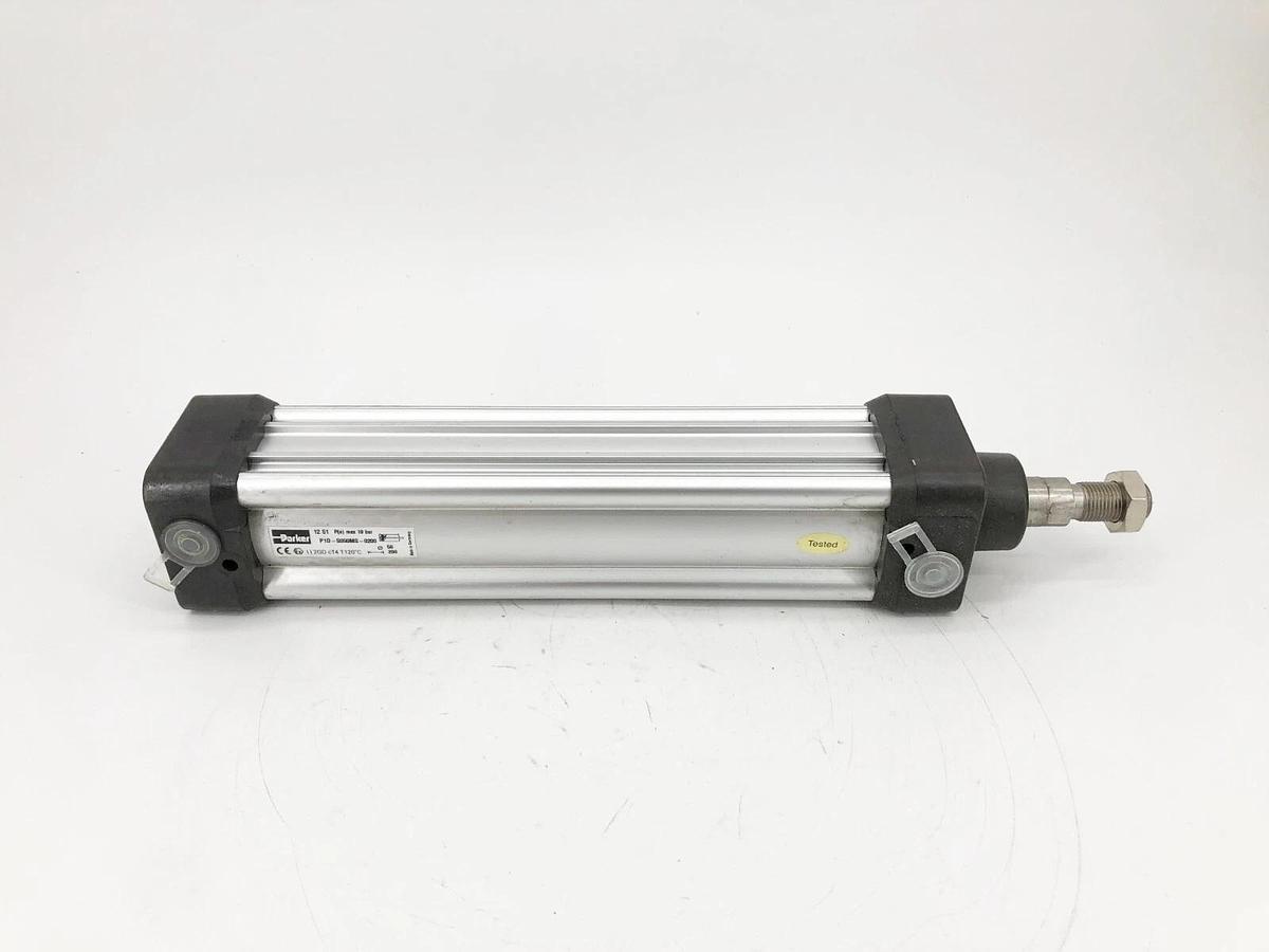 New Parker P1D-S050MS-0200 Pneumatic Cylinder 50mm Bore 200mm Stroke - No Box
