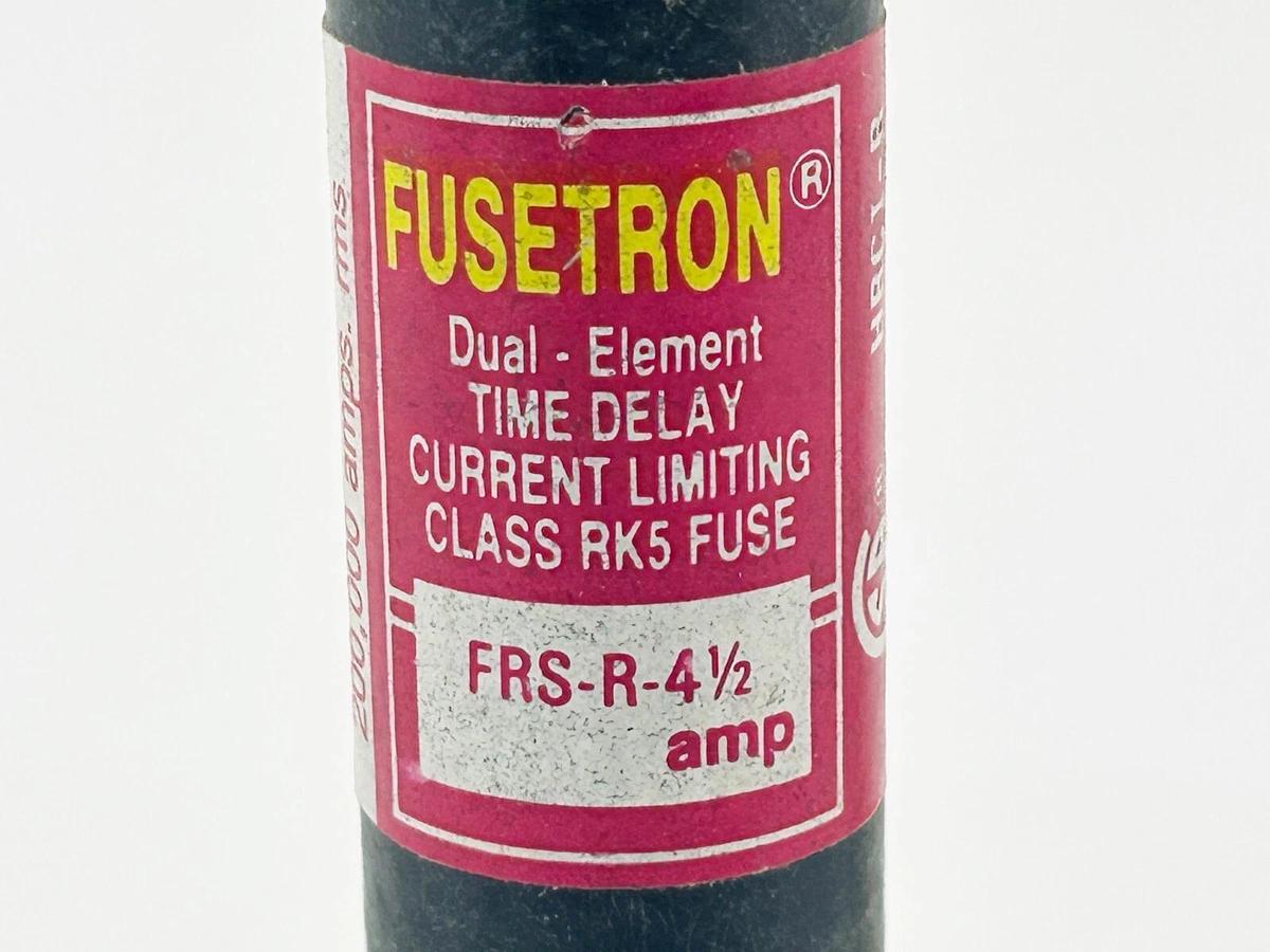 Used Lot of 3 Bussmann FRS-R-41/2 Time Delay Fuse 600V 4.5A Class RK5