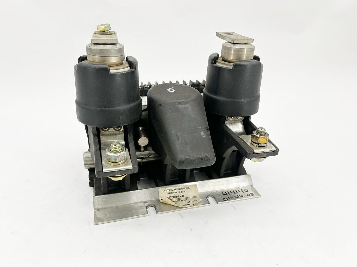 Used Joslyn Clark VC77U02415-76 Contactor VC Series 2P 110/120V 160A 50/60Hz