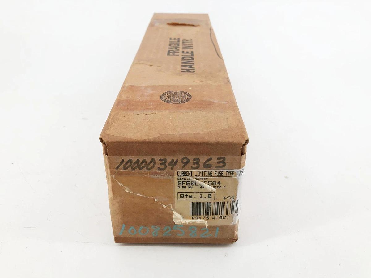 New GE General Electric 9F60LJD504 Fuse 370A 5.08KV 4R EJ-2D Sealed Box
