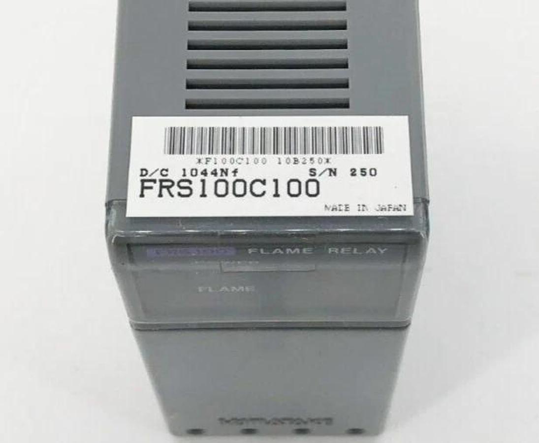 New Azbil FRS100C100 Flame Detector Relay 100VAC 50/60Hz