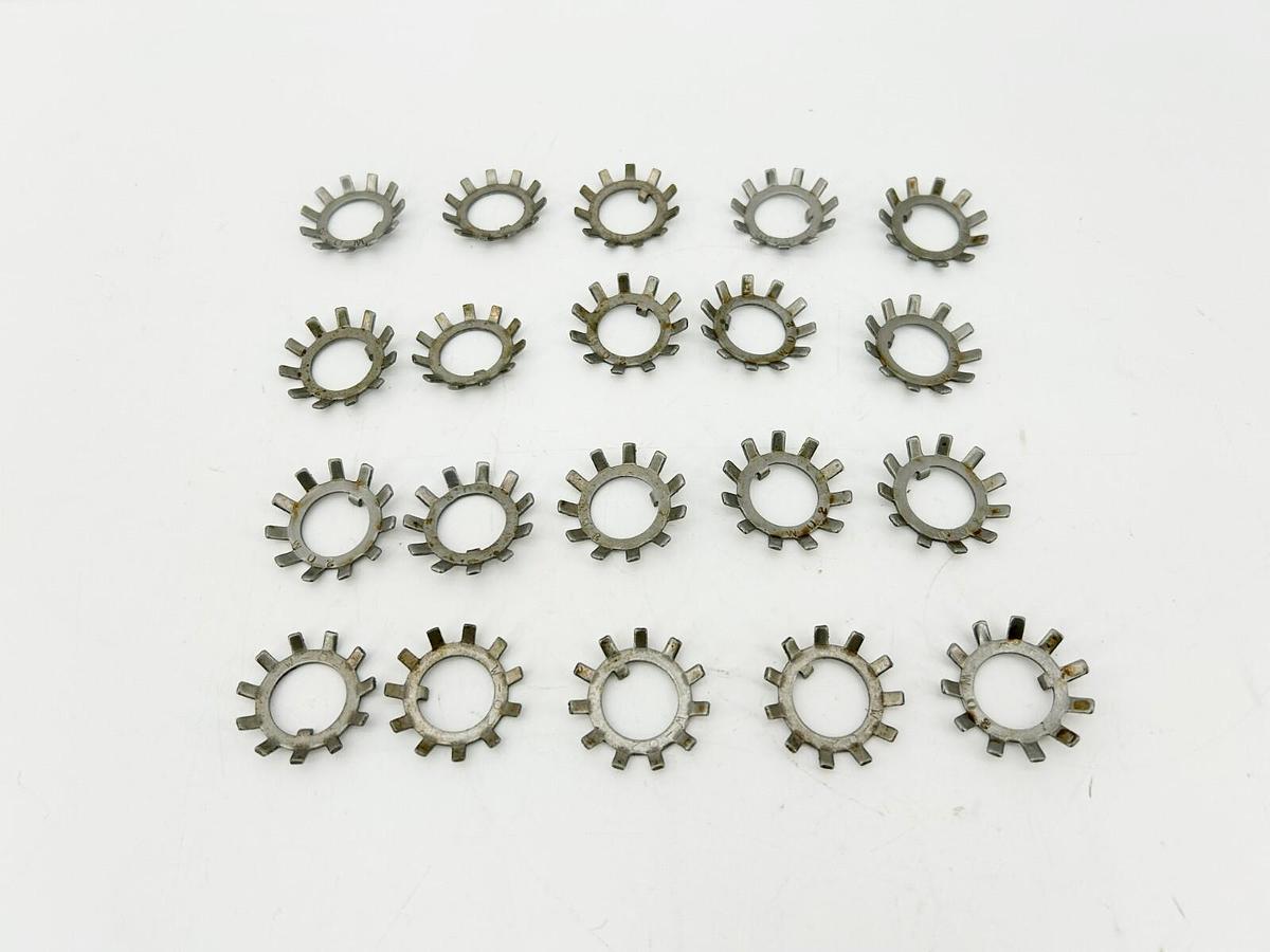 Lot of 20 New Whittet-Higgins W-02 Lock Washers 0.601" ID 1.156" OD