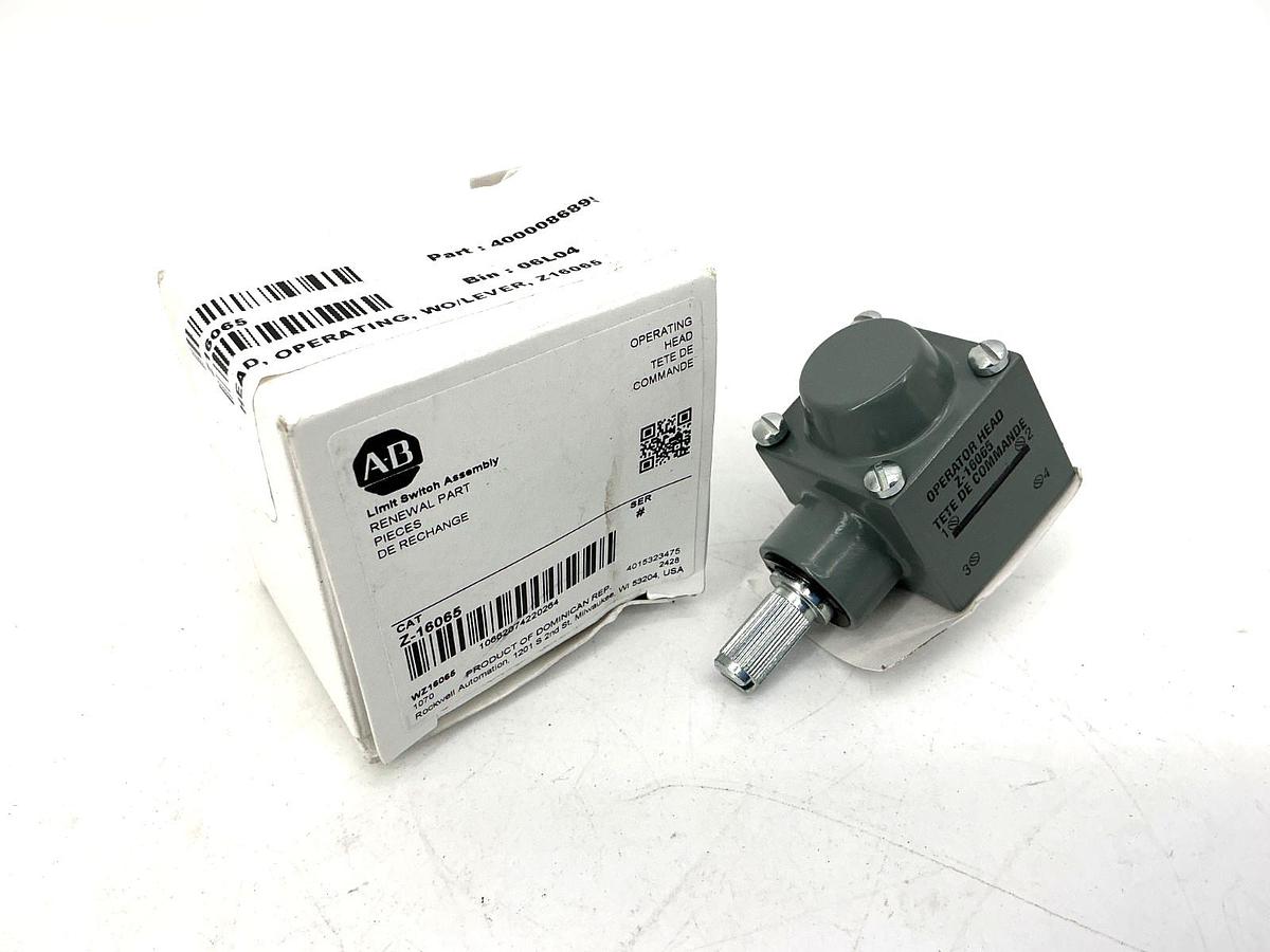 New Allen Bradley Z-16065 Ser # Limit Switch Operating Head Renewal Part Z16065