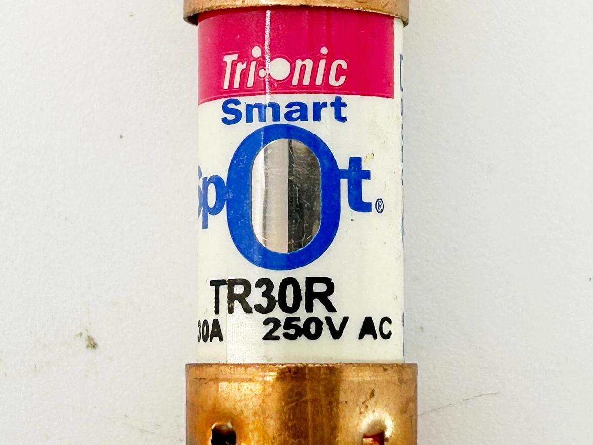 New Lot of 4 Ferraz Shawmut TR30R Dual Element Time Delay Fuse 30A 250V