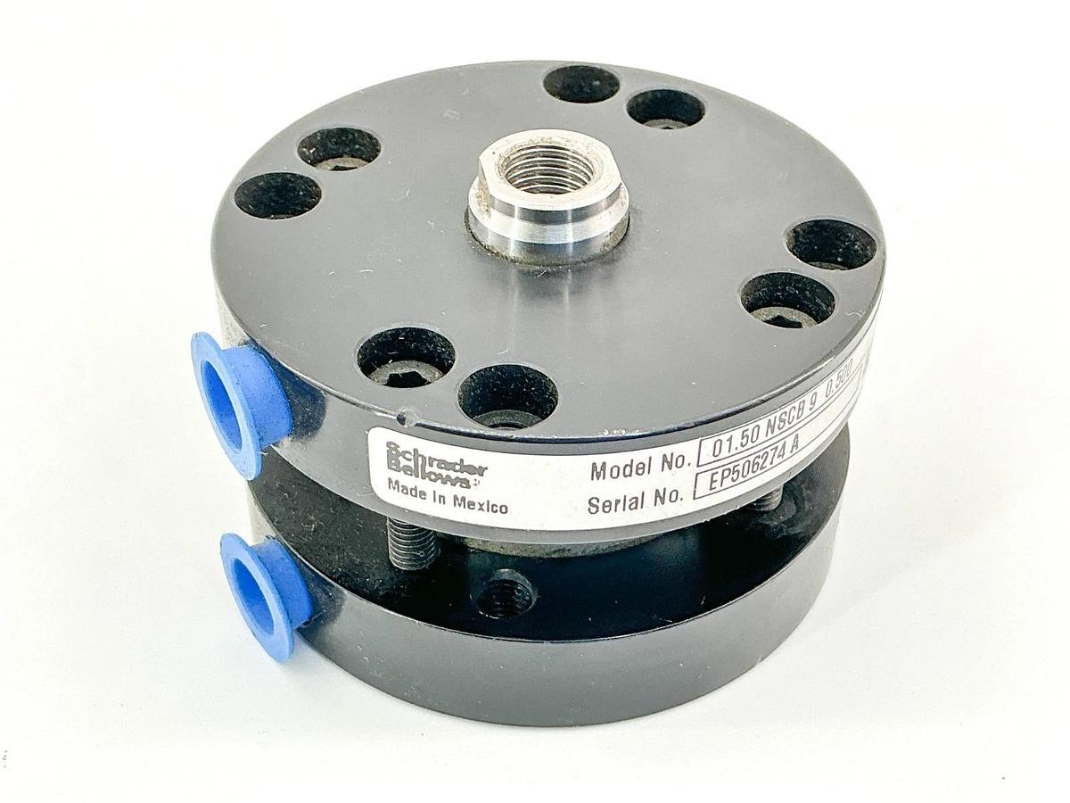 New Shrader Bellows 01.50NSCB9 0.500 Pneumatic Cylinder 250PSI - No Box