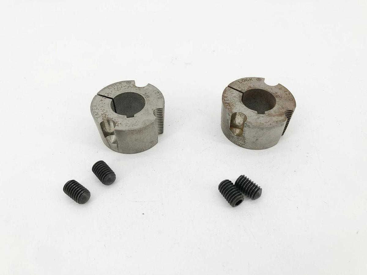 Lot of 2 New Dodge 117079 Taper Lock Bushings 1210 X 7/8-KW