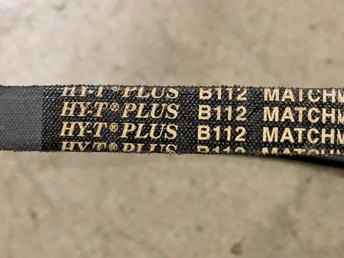 New Continental B112 HY-T Plus V-Belt - No Box