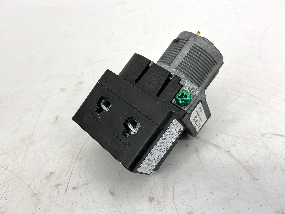 New Allen Bradley 800T-2HRH5KL8 Ser V Selector Switch LED Red No Cap - No Box