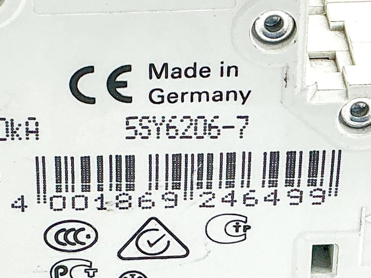 New Siemens 5SY6206-7 Mini Circuit Breaker 400V 2P - No Box