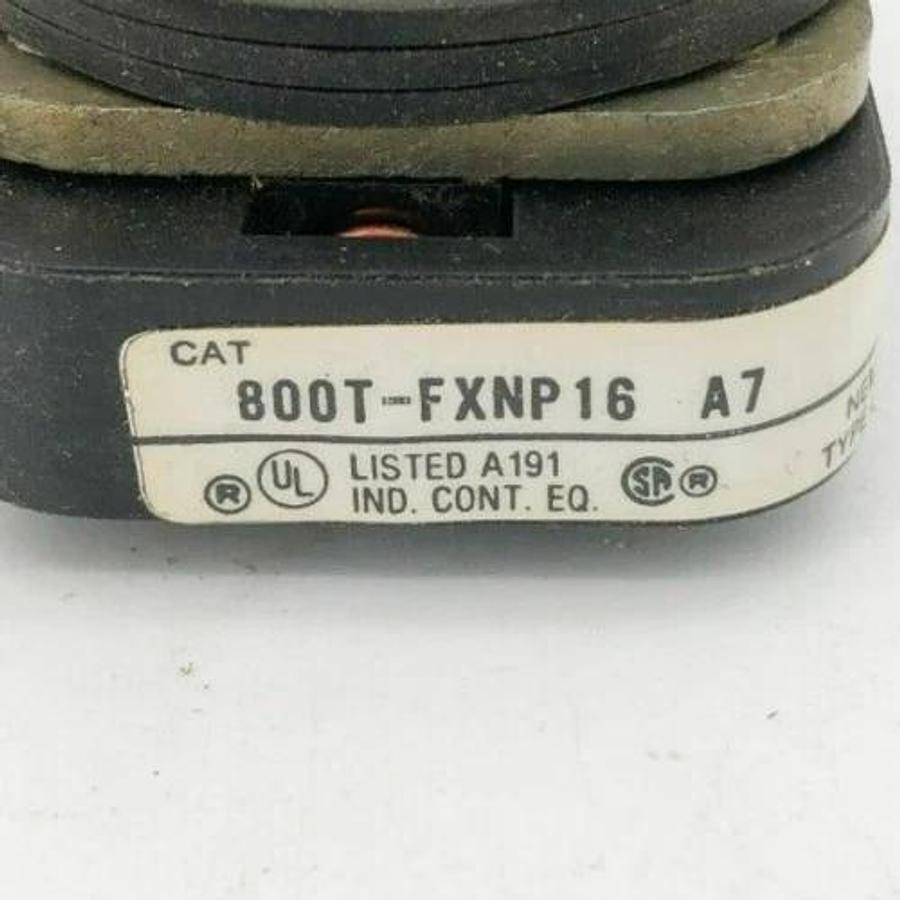 New Allen Bradley 800T-FXNP16 A7 Pushbutton Momentary 120VAC - No Bulb