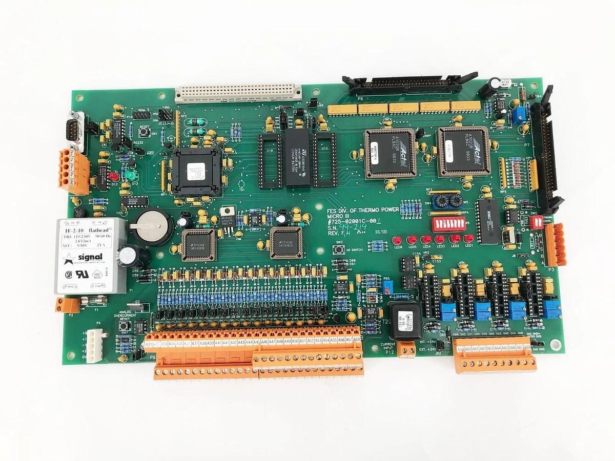 New FES Micro III 725-02001C-001 Processor Board Rev. F H - No Box