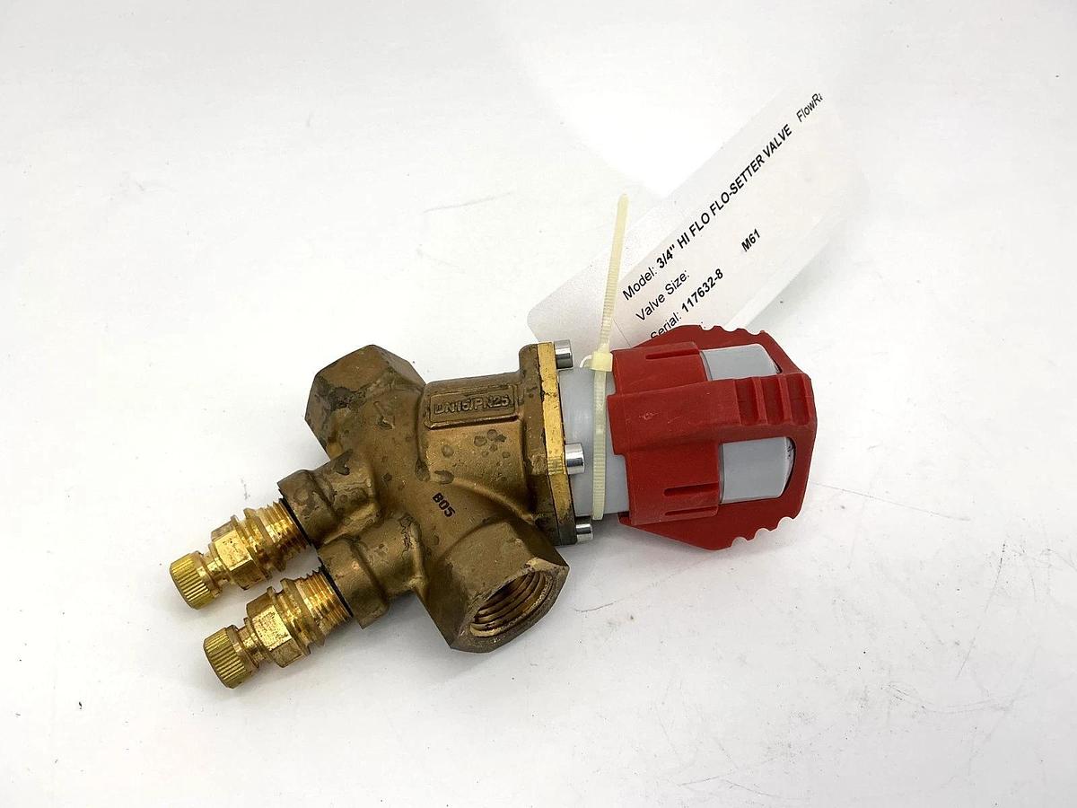 New Bell & Gossett 117632 HI Flow Flo-Setter Valve FS-3/4-H 3/4" NPT