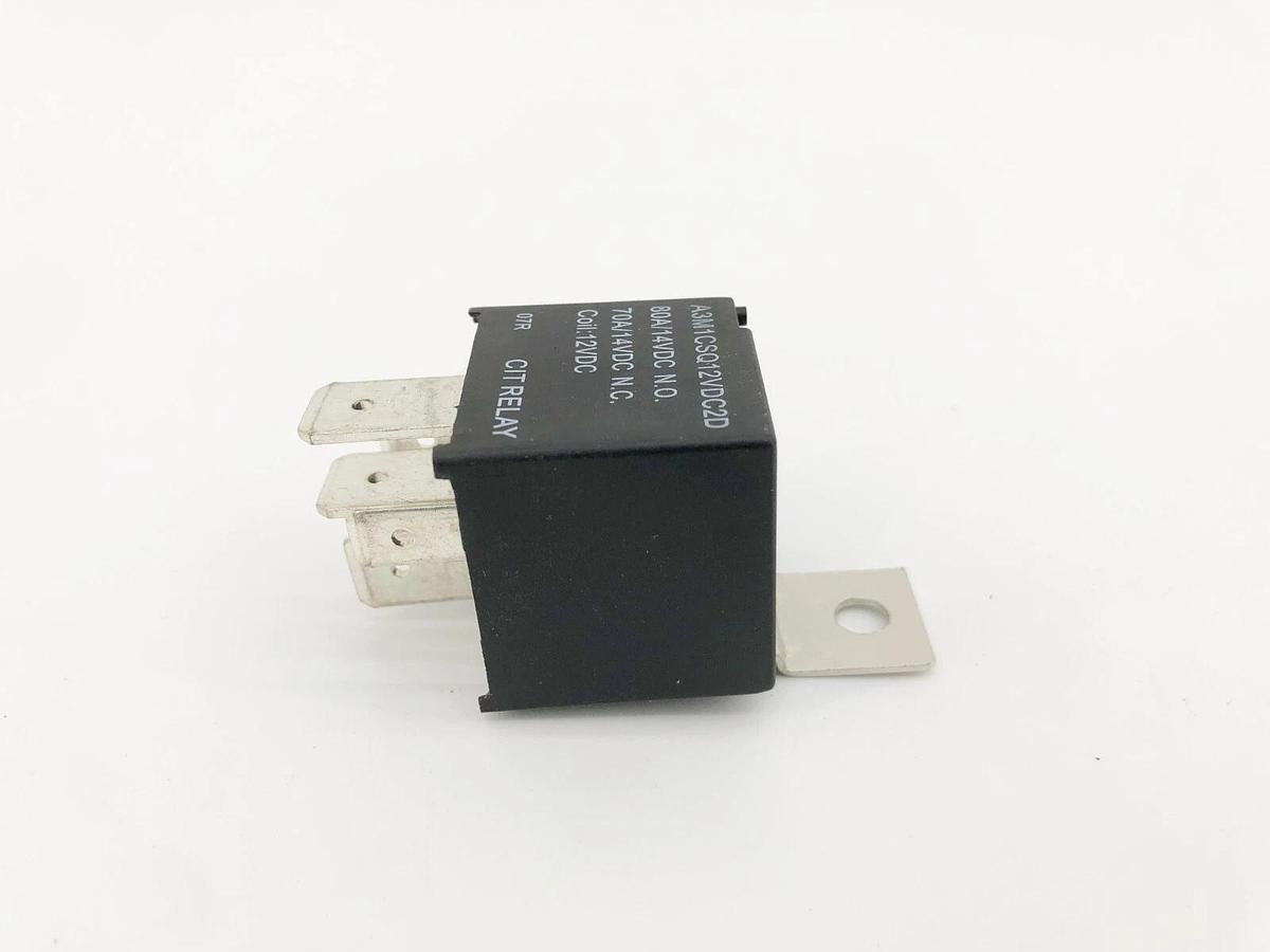 Lot of 2 New CIT Relay A3M1CSQ12VDC2D Relays 12VDC 80A 5 Pin
