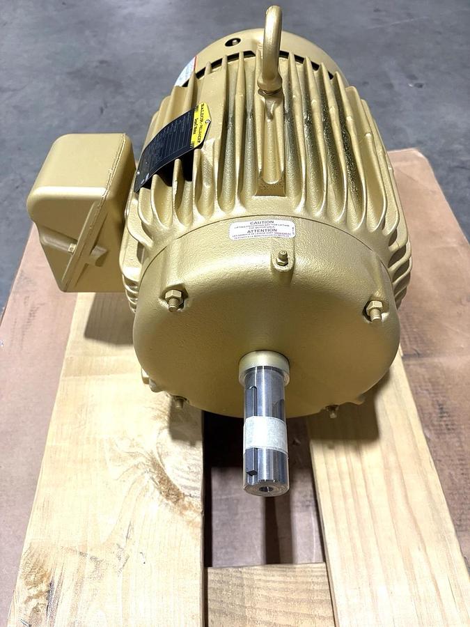 New Baldor EM2275 5HP TEFC Electric Motor 230/460V 1200RPM 254U Frame Cast Iron