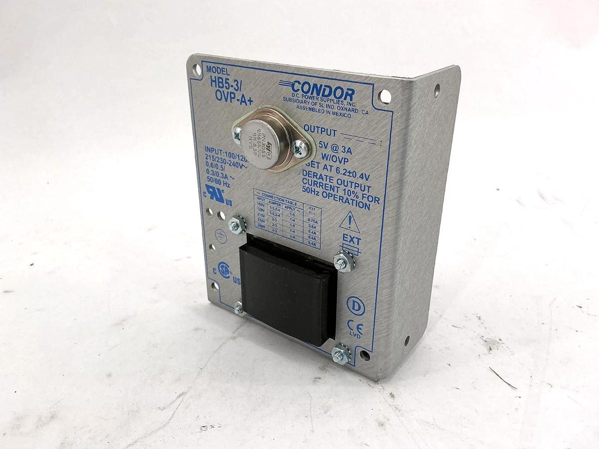 New SL Power HB5-3-OV-A+ Power Supply 3A 5VDC Condor