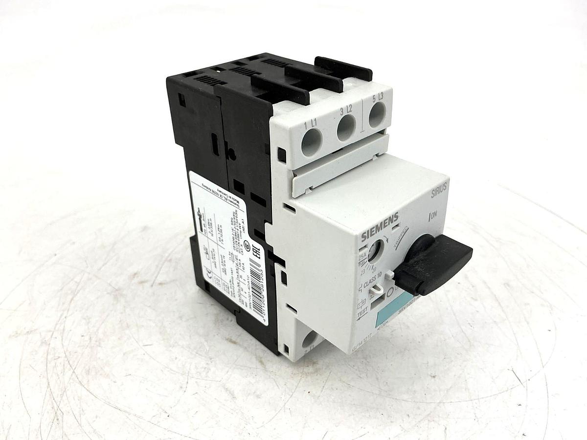 New Siemens 3RV1021-4DA10 Circuit Breaker Motor Starter 3P 20-25A 690V - No Box