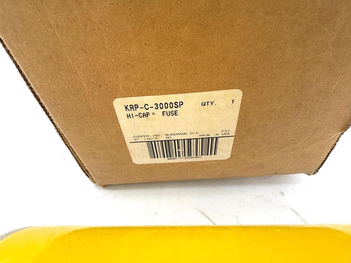 New Cooper Bussmann KRP-C-3000SP Low-Peak Fuse 3000A 600VAC