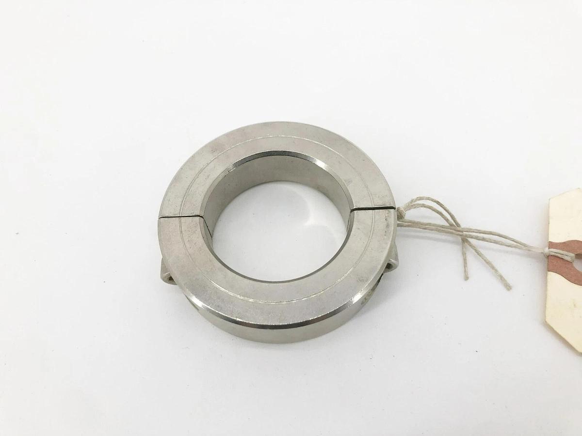 New Climax 2C-168-S Two-Piece Split Clamp Collar Stainless Steel 1-11/16" ID