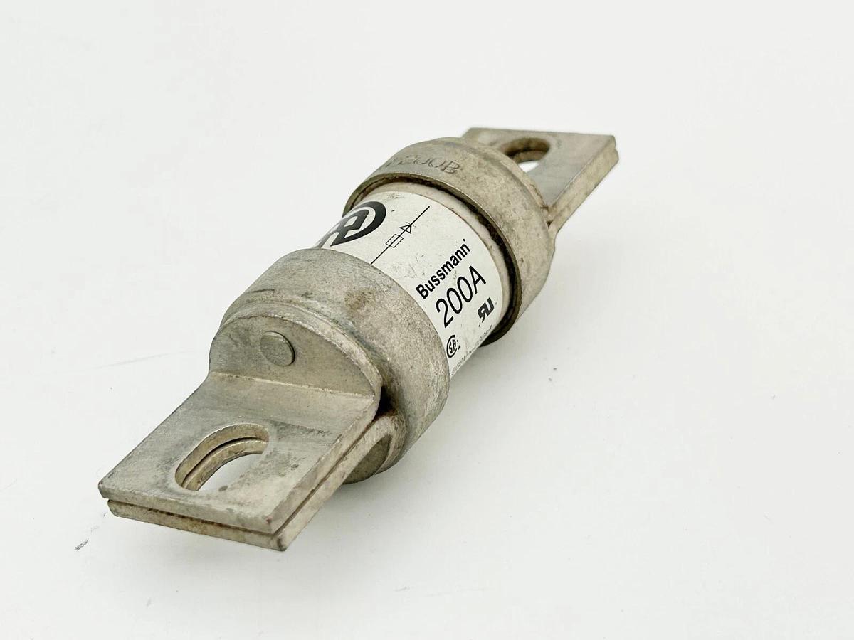 Used Bussmann FWH-200B Fast Acting Semiconductor Fuse 200A 500V