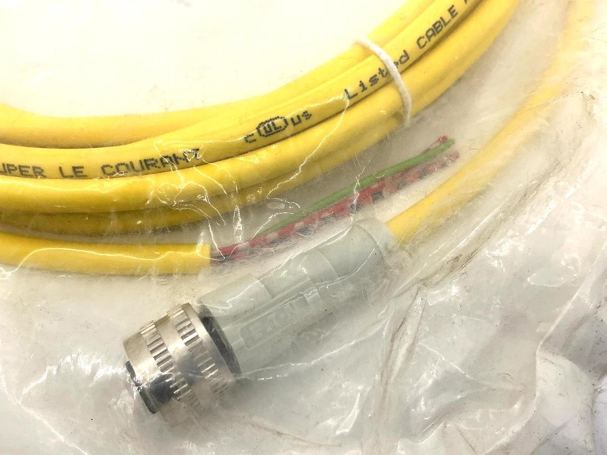New Eaton CSAS3F3CY2205 Ser B1 Micro-Connector Cable Female 3Pin 3Wire 5m/16.4ft