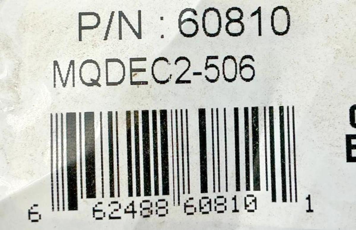 Used Banner Engineering MQDEC2-506 Cordset Female 5-Pin 5-Wire 60810
