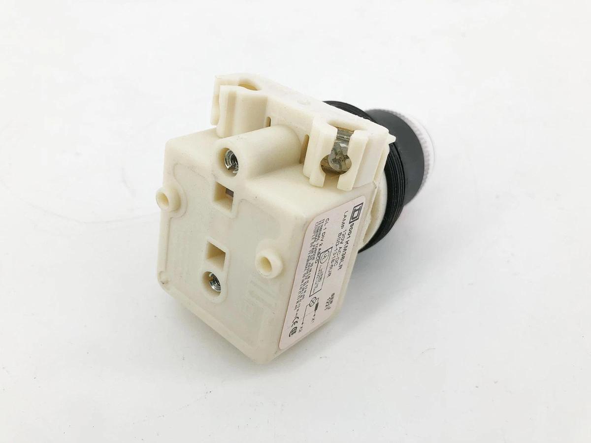 New Schneider Electric 9001SK1L38LRR Red Pushbutton 120VAC/DC Ser. J