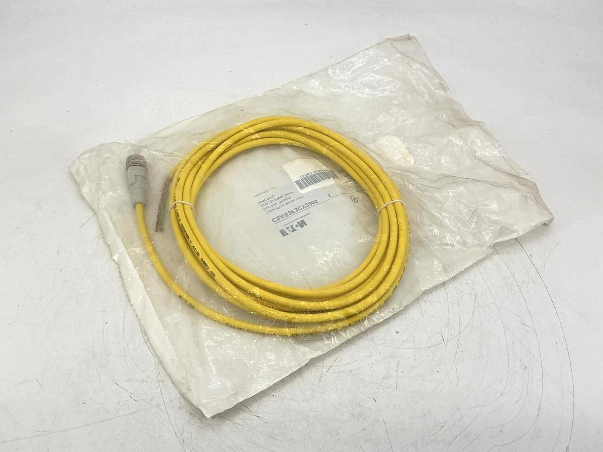 New Eaton CSAS3F3CY2205 Ser B1 Micro-Connector Cable Female 3Pin 3Wire 5m/16.4ft