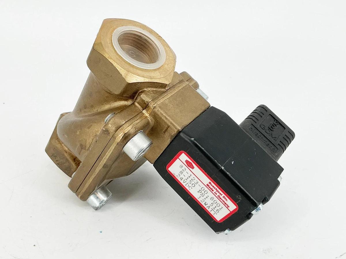 New Herion 82-123-00.8001 Solenoid Valve 24VDC 12W 8-150PSI - No Box